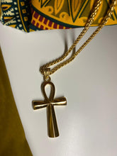 Load image into Gallery viewer, The Gold Eternal Ankh
