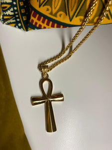 The Gold Eternal Ankh