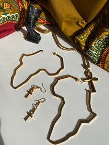 Dainty Ankh Earrings