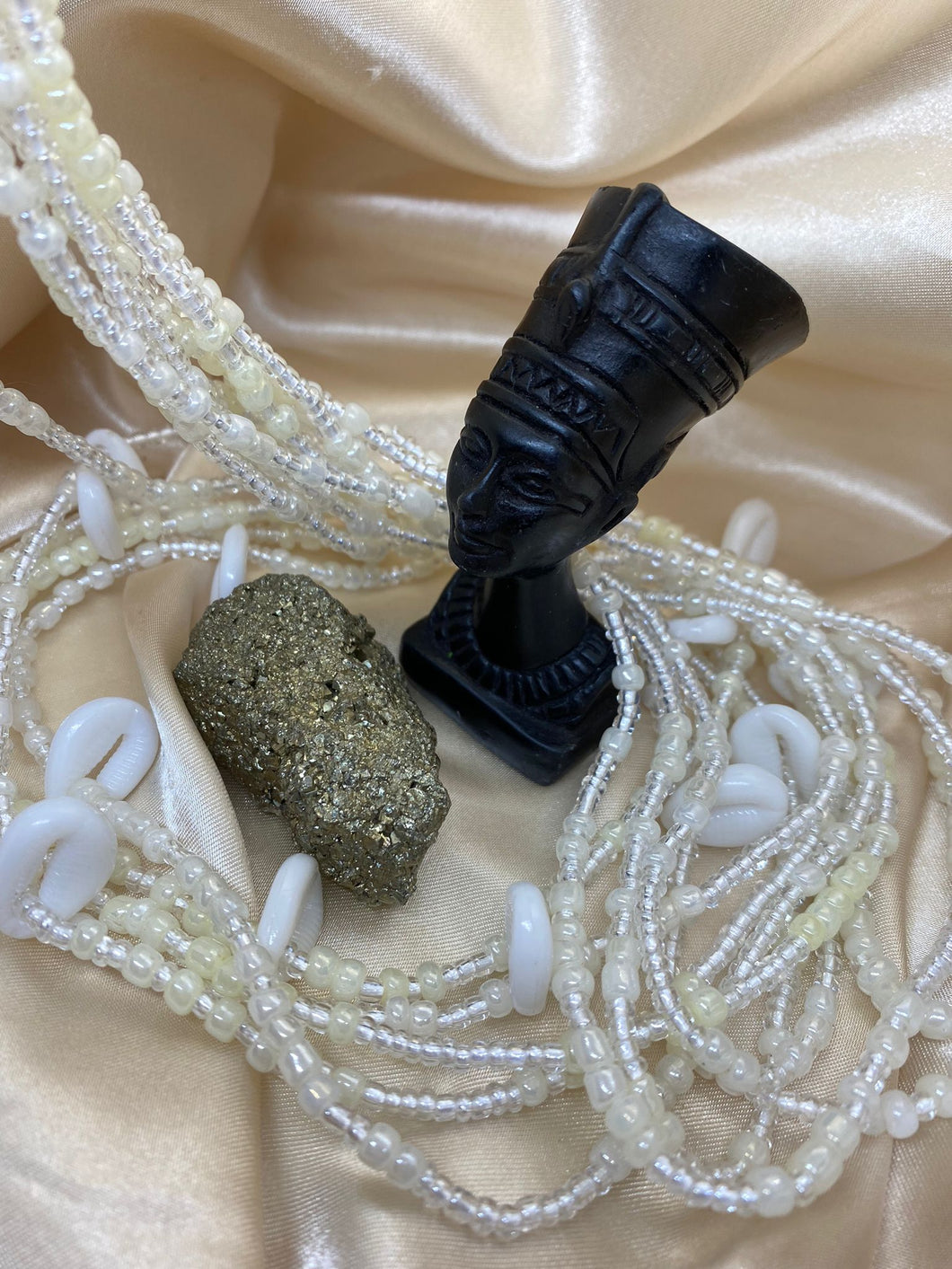Moon Light Waist Beads with Cowrie Shells