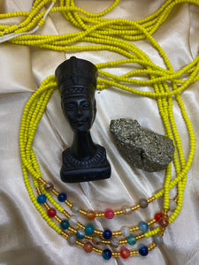Regal Yellow Waist Beads