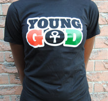 Load image into Gallery viewer, Young God Tee (Black)
