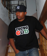 Load image into Gallery viewer, Young God Tee (Black)
